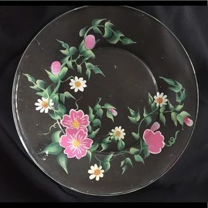 Hand painted dinner plates